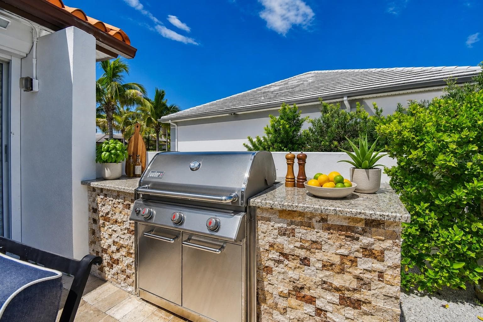 Outdoor grill - 205 HARRISON AVE, BELLEAIR BEACH