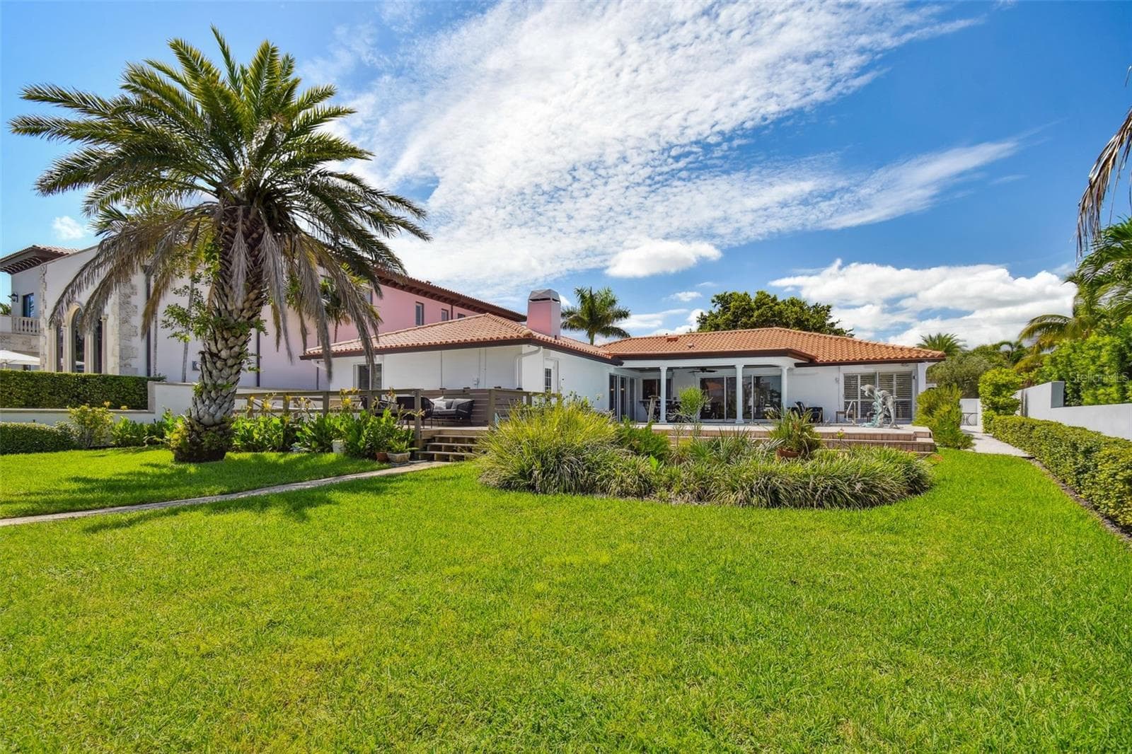 rear facade - 205 HARRISON AVE, BELLEAIR BEACH