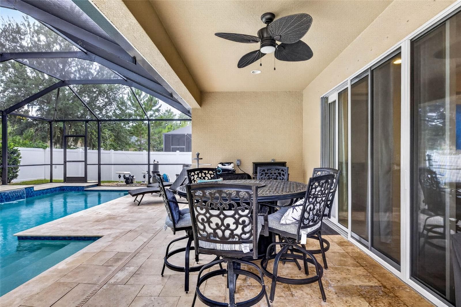 Covered Patio - 29894 CHAPEL CHASE DR, WESLEY CHAPEL