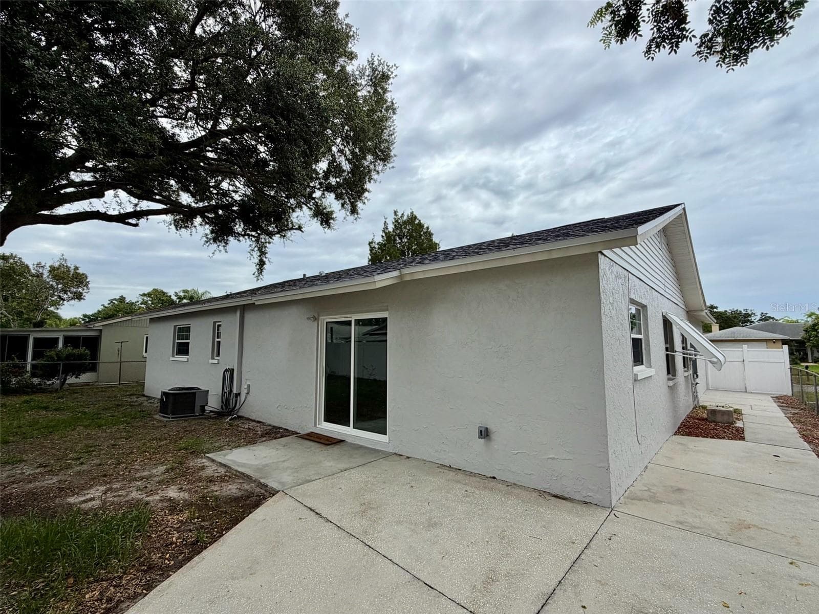 Back of house - 6945 ORKNEY AVE N, ST PETERSBURG