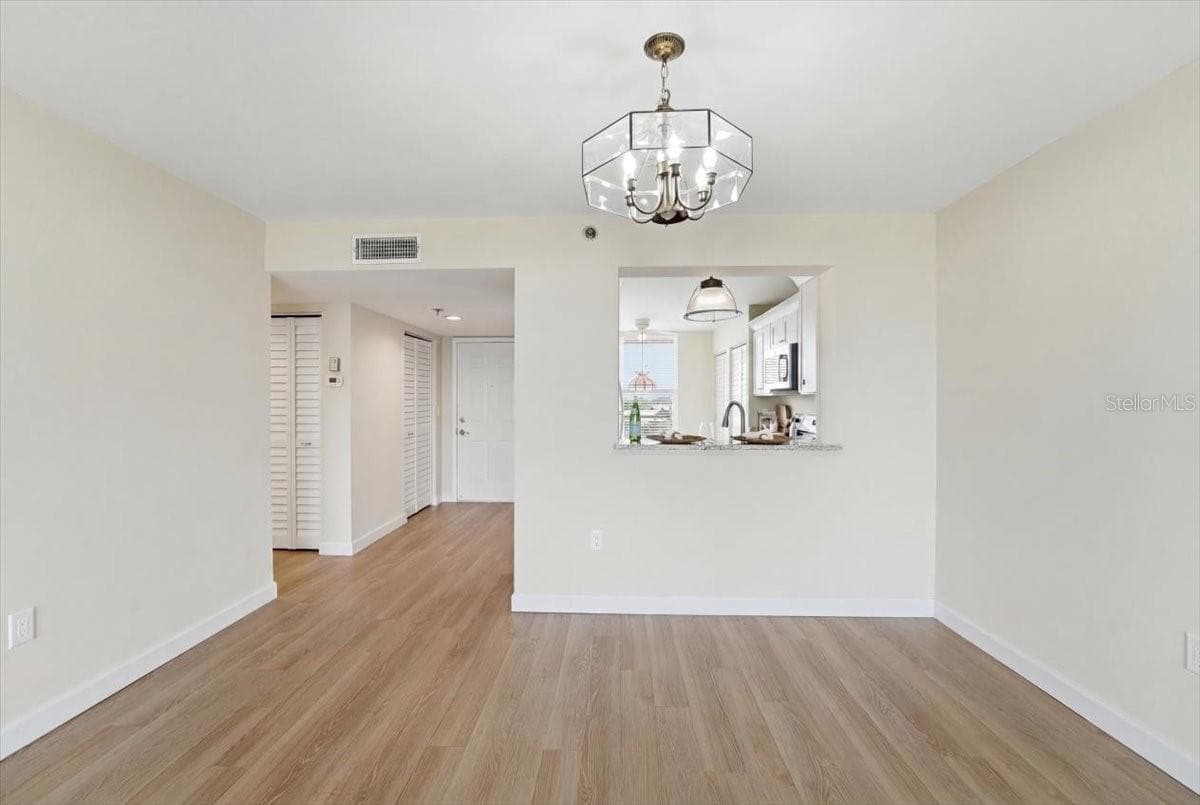 View to front door and storage closet - 4550 PINEBROOK CIR #506, BRADENTON