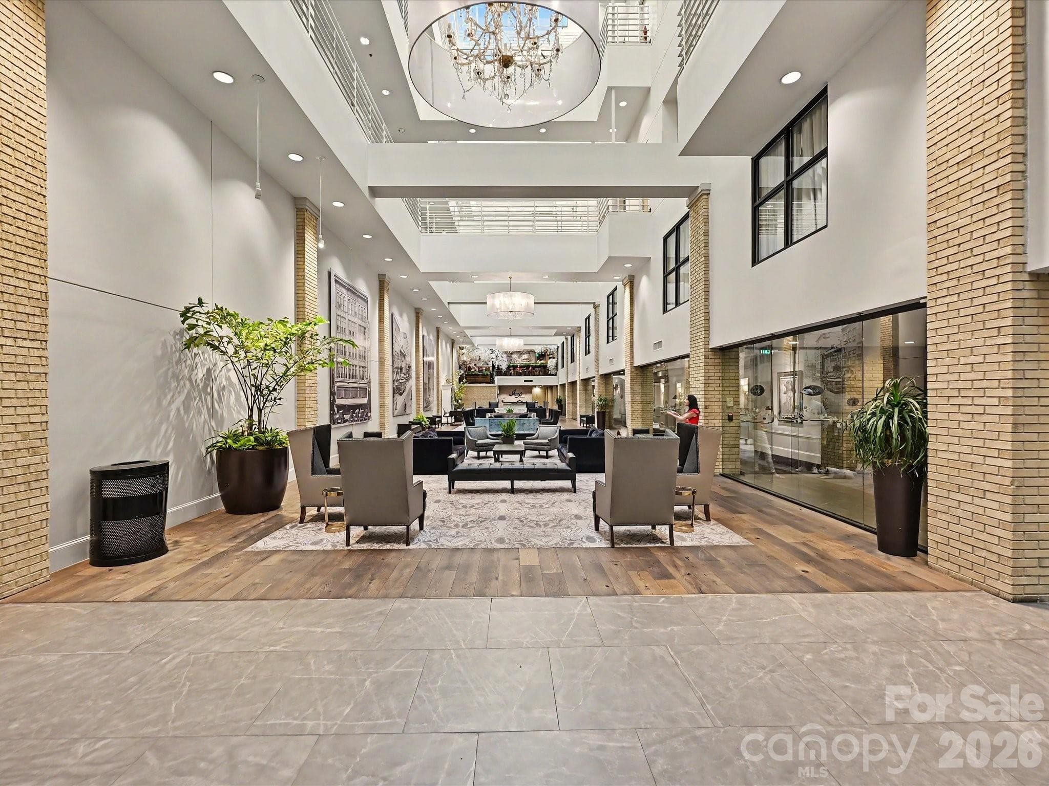 Ivey Lobby - 127 N Tryon Street, Charlotte