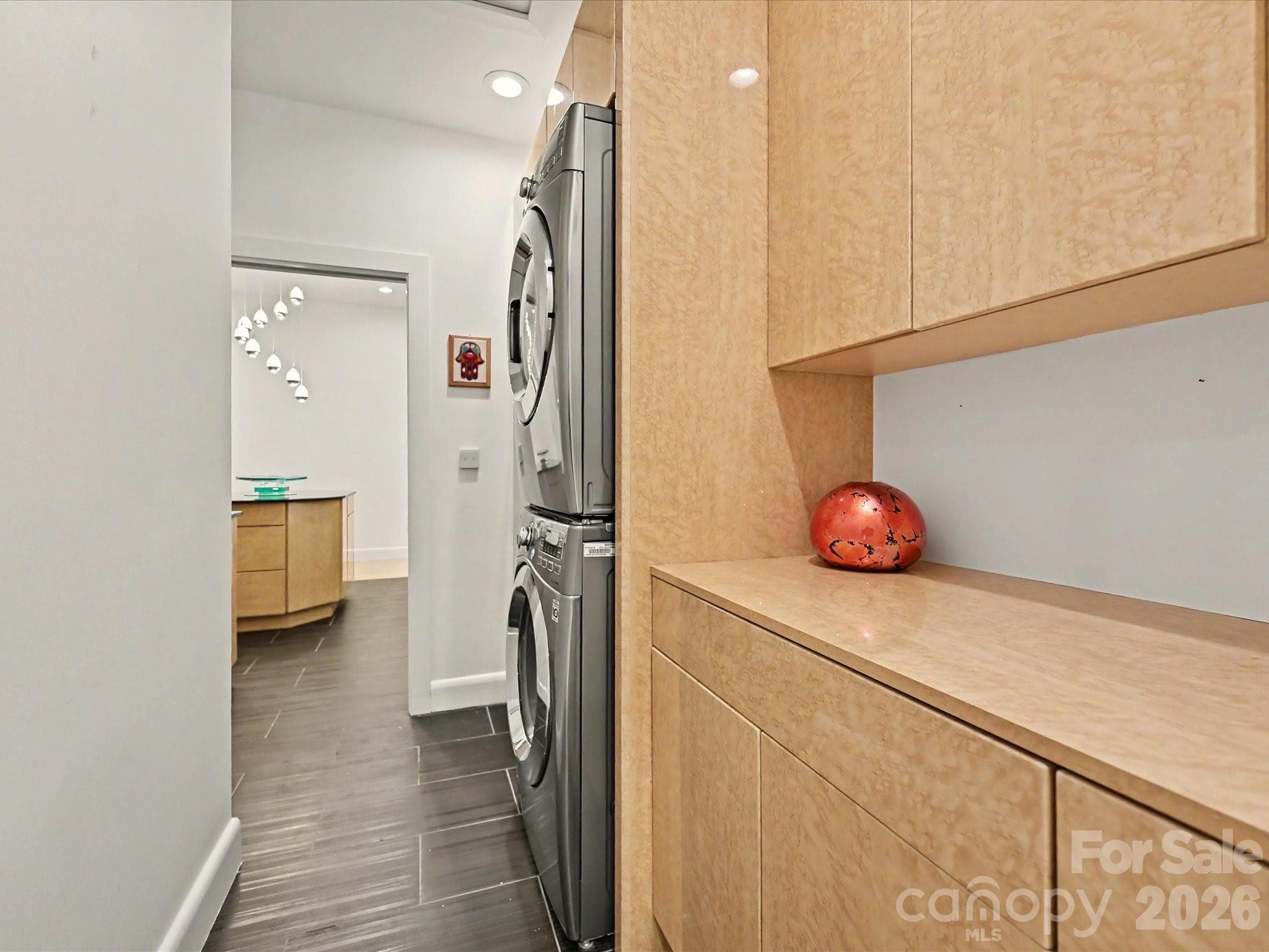 Laundry Room looking into Kitchen - 127 N Tryon Street, Charlotte