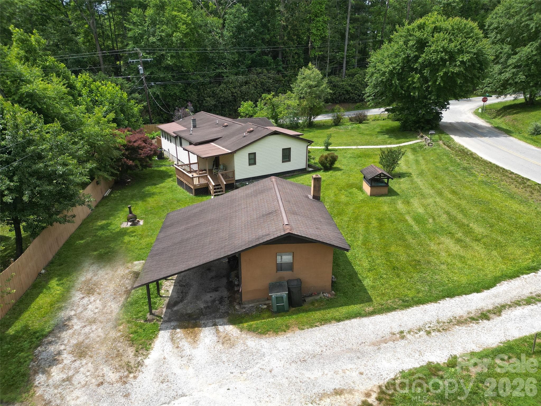 Detached Carport and Storage - Hendersonville
