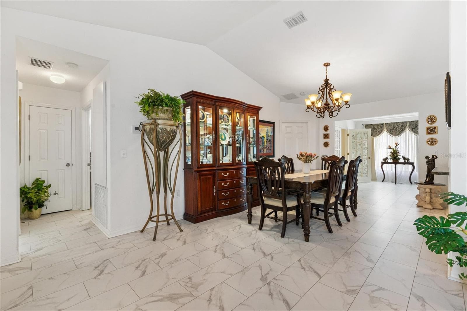 Dining room with 2nd bedroom and bath to the left of picture - 9498 SE 174TH LOOP, SUMMERFIELD