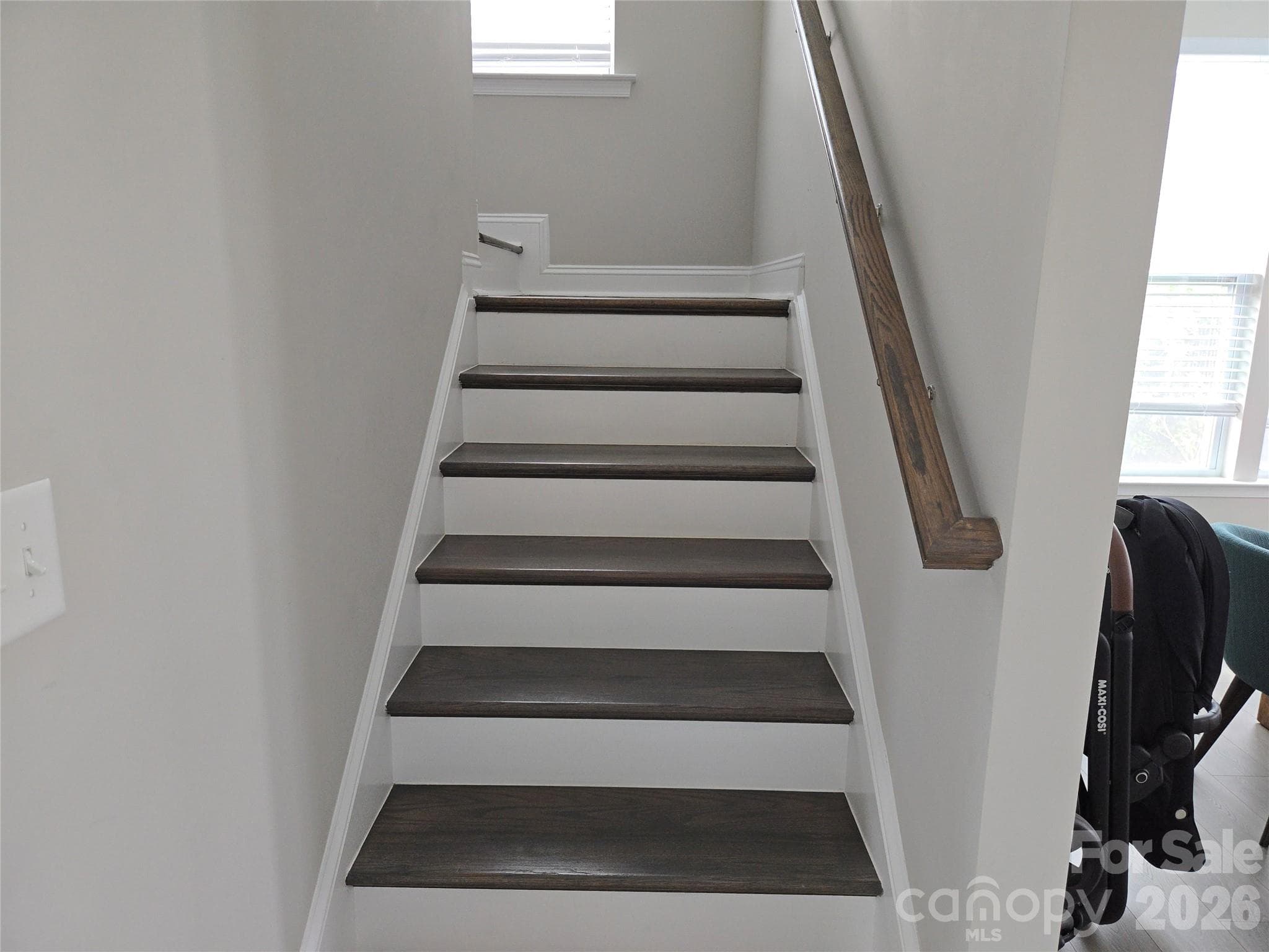 Wood Treads to Upper Level - 6203 Six String Court, Fort Mill