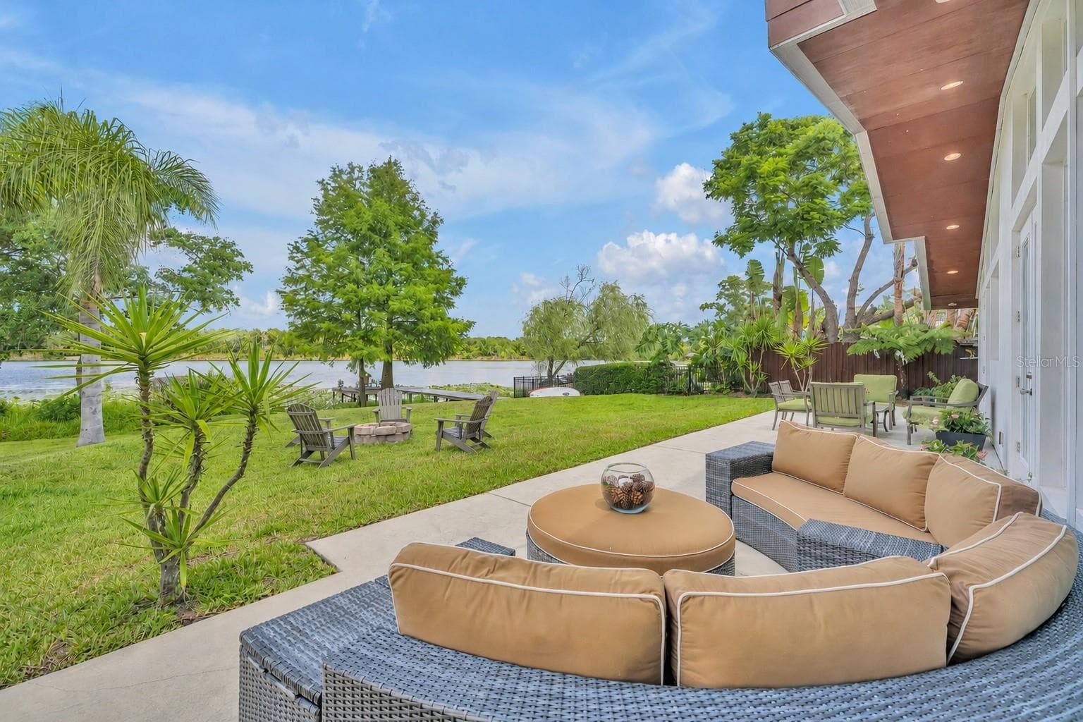 Relaxing patio - 1841 LAKE SPIER DRIVE, WINTER PARK