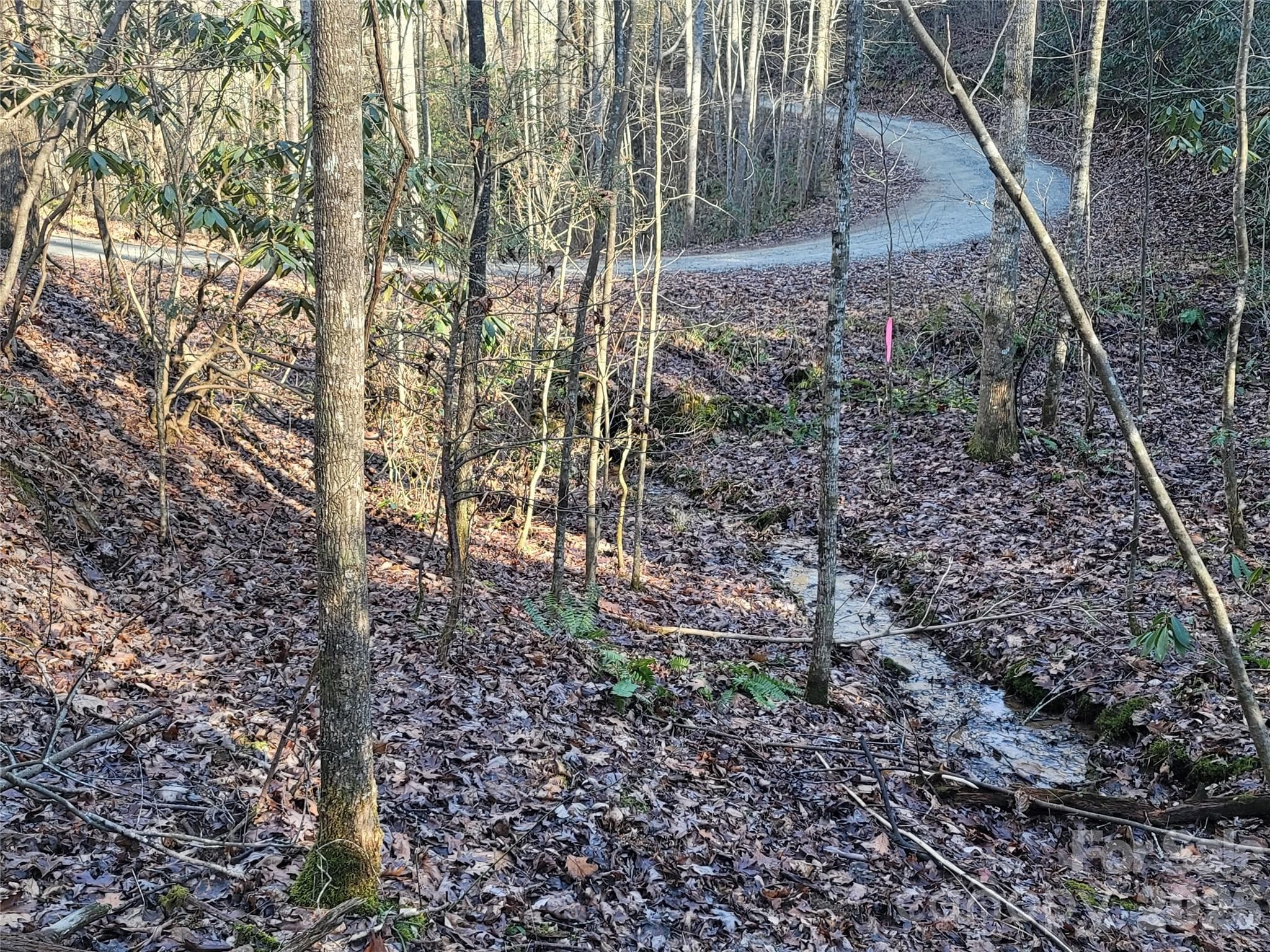 Flowing "Crick" On the Lot - Lake Lure