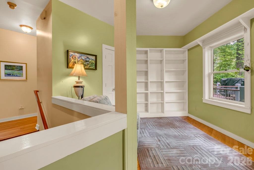 Sitting area adjacent to main-level great room - 1590 Shulls Mill Road, Boone