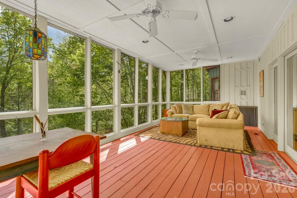 Sunroom off lower level suite - 1590 Shulls Mill Road, Boone