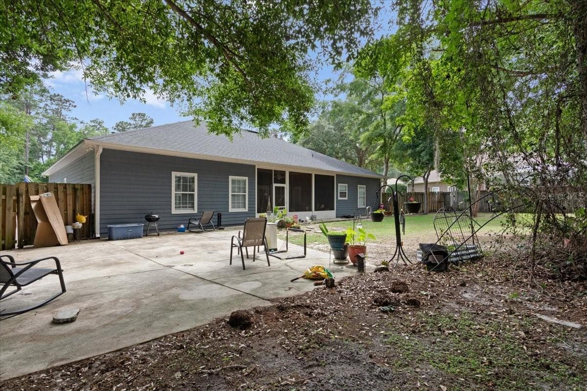 Backyard - 5514 NW 78TH LN, GAINESVILLE
