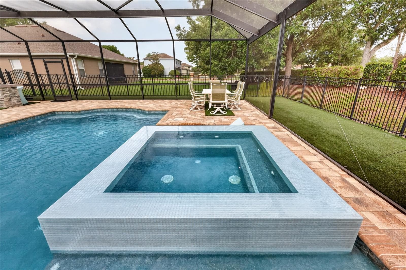 The heated spa can be enjoyed all year ~ - 5006 RISHLEY RUN WAY, MOUNT DORA