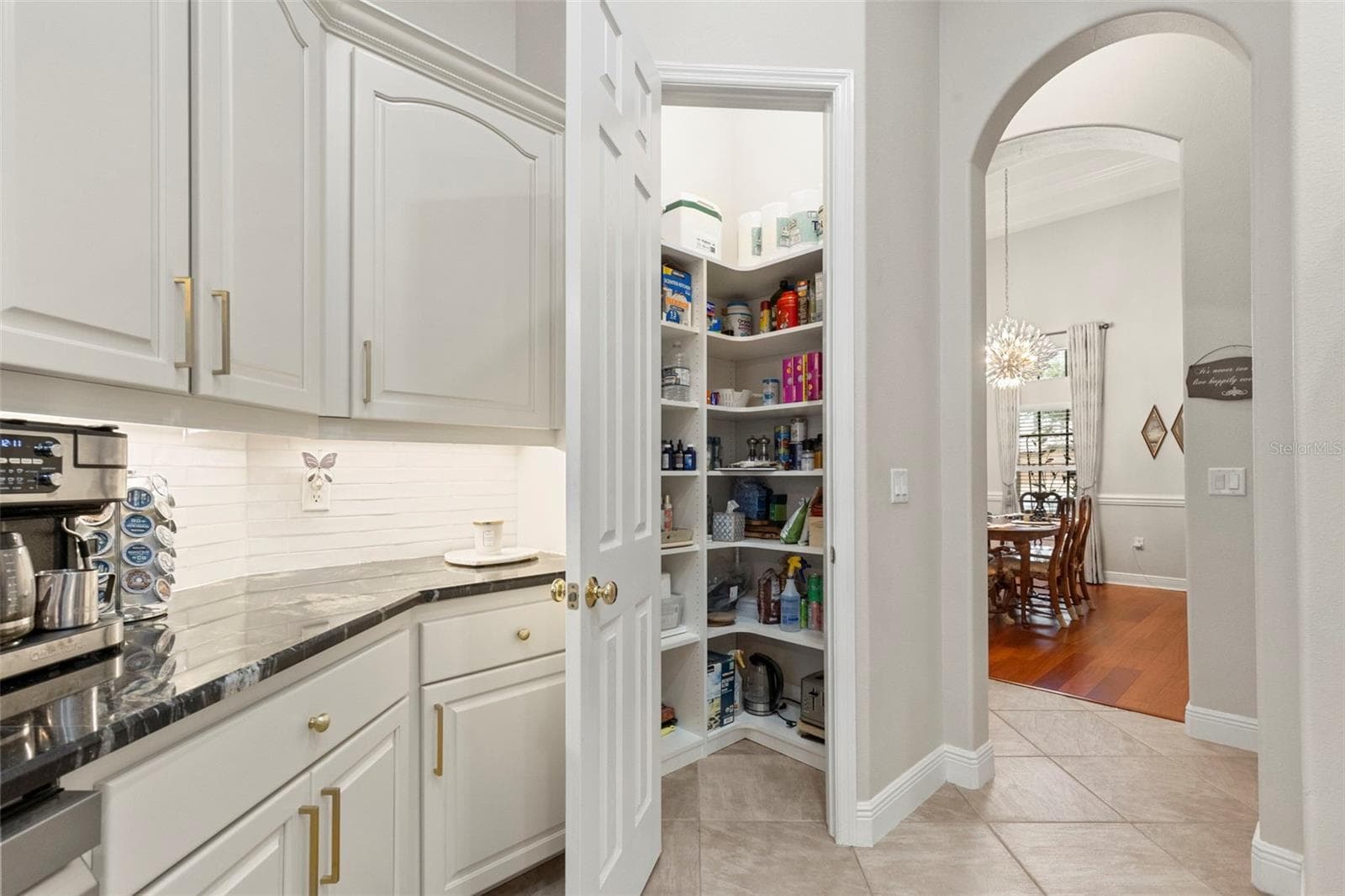 Kitchen-Walk-in Custom Shelving Pantry Closet - 20203 CANE RIVER WAY, TAMPA