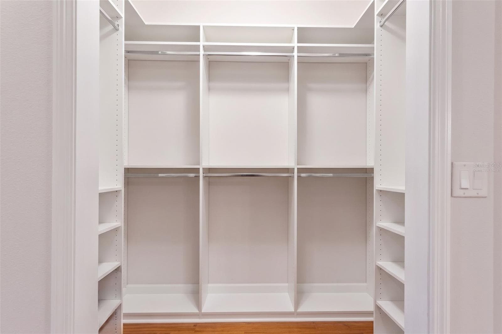 Virtually Staged-Primary Walk-In Custom Closet Two - 20203 CANE RIVER WAY, TAMPA