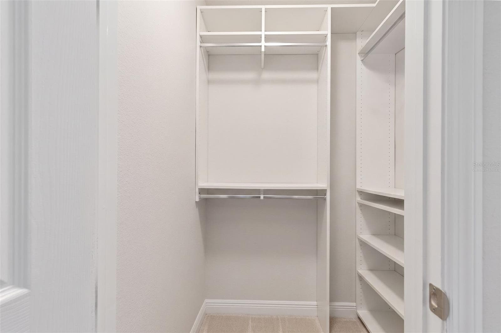 Virtually Staged- Bedroom Three- Custom Closet - 20203 CANE RIVER WAY, TAMPA