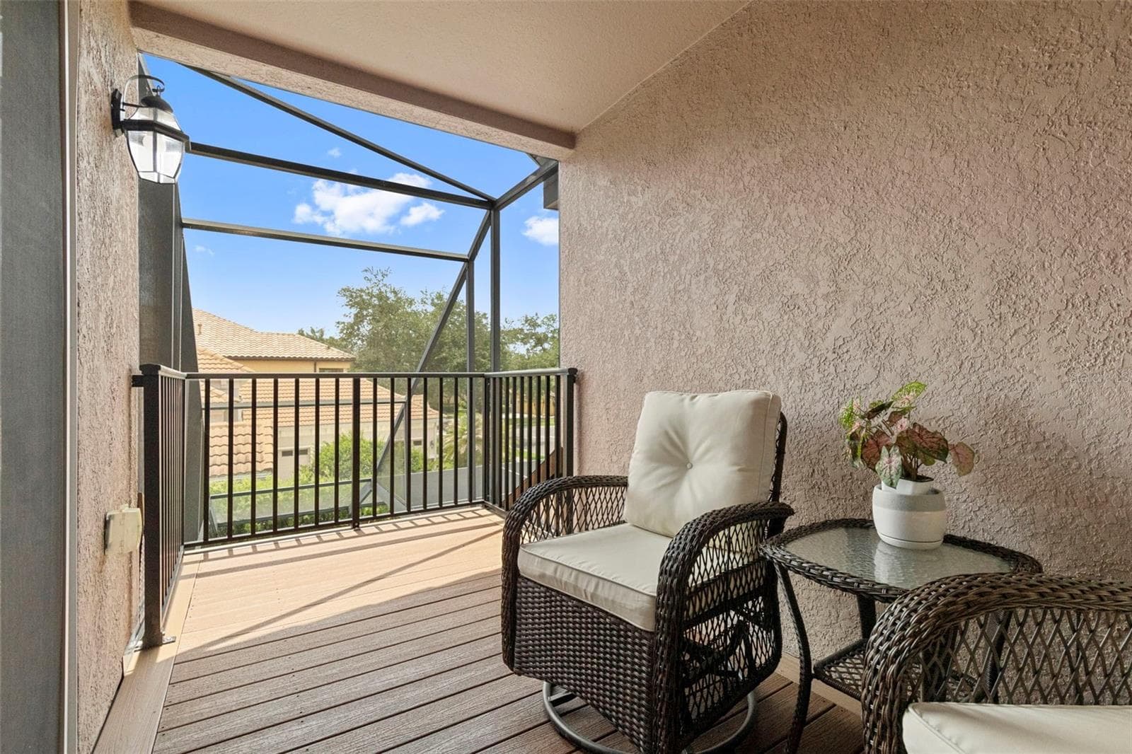 Second Floor Balcony-New Trex Decking - 20203 CANE RIVER WAY, TAMPA