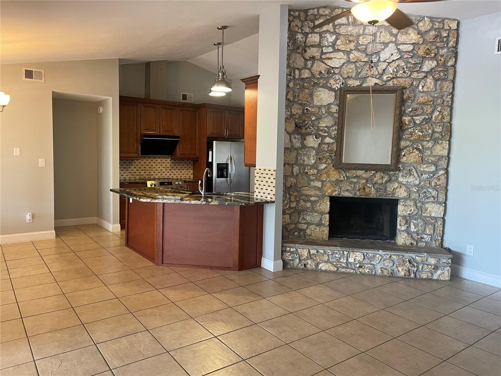 Kitchen open to the family room - 1861 CROWLEY CIR E, LONGWOOD