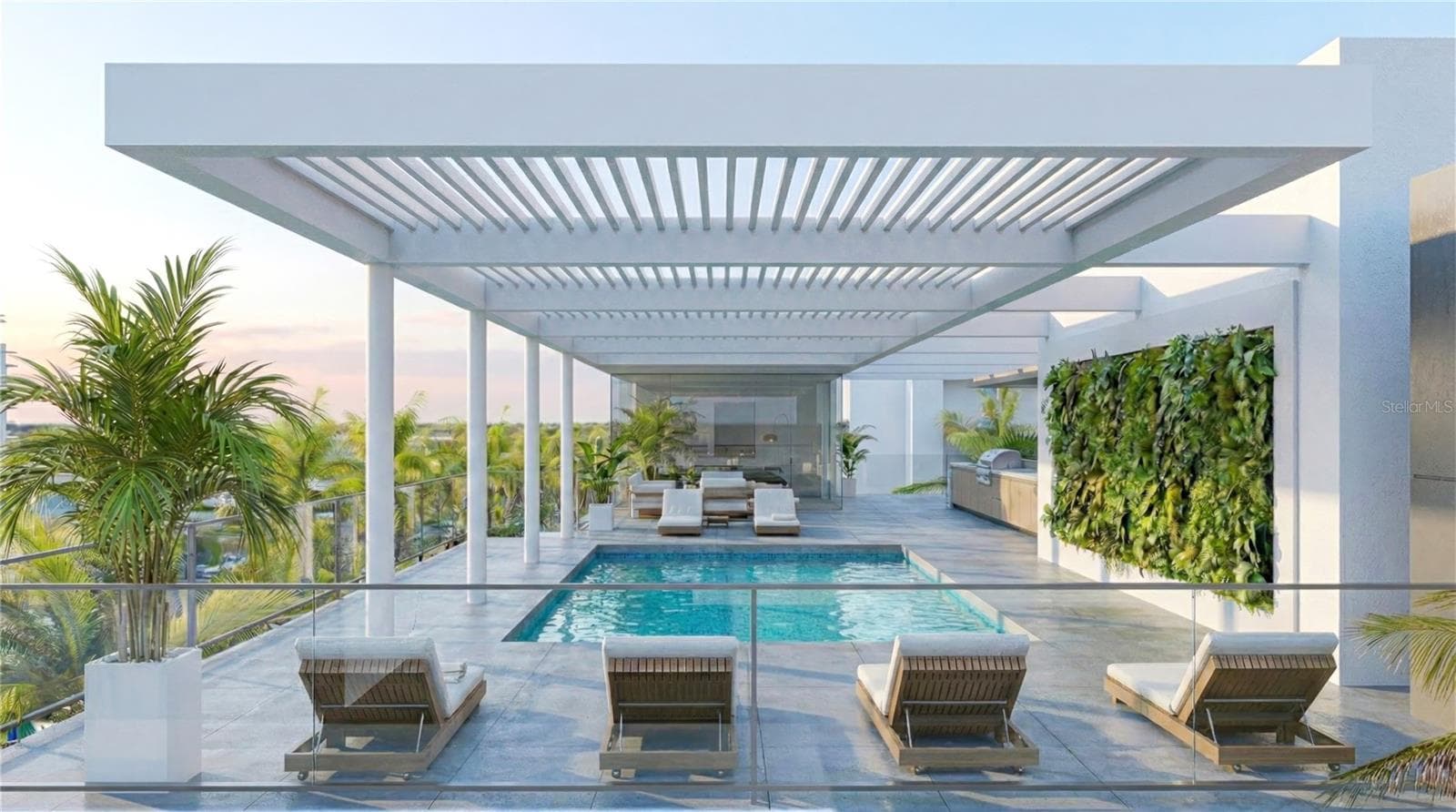 Rooftop Terrace with Social Lounge - 1305 4TH ST #202P, SARASOTA
