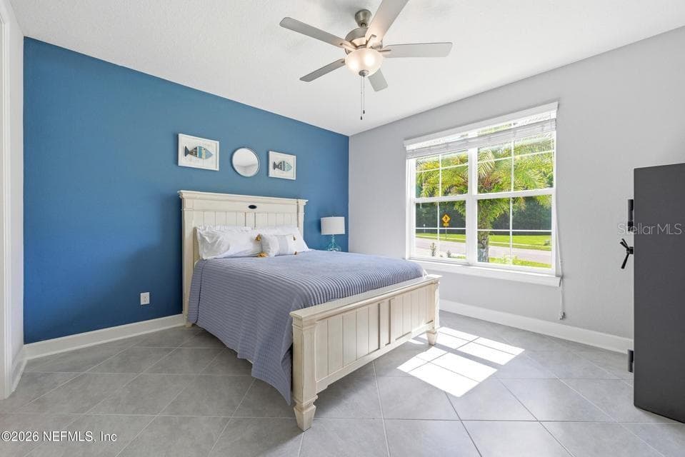 Downstairs Bedroom - 128 WINDWALKER DR, ST AUGUSTINE