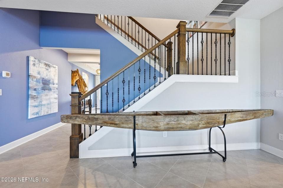 Stairs to 2nd Floor - 128 WINDWALKER DR, ST AUGUSTINE