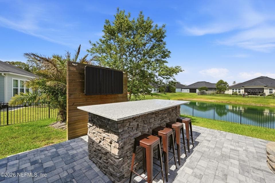 Outdoor Entertainment Area - 128 WINDWALKER DR, ST AUGUSTINE