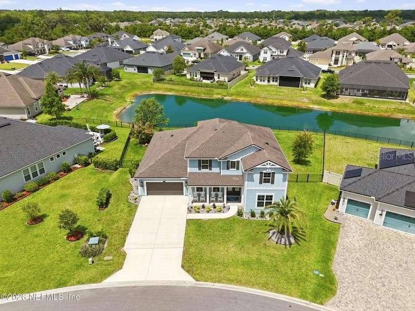 Ariel View of Home - 128 WINDWALKER DR, ST AUGUSTINE