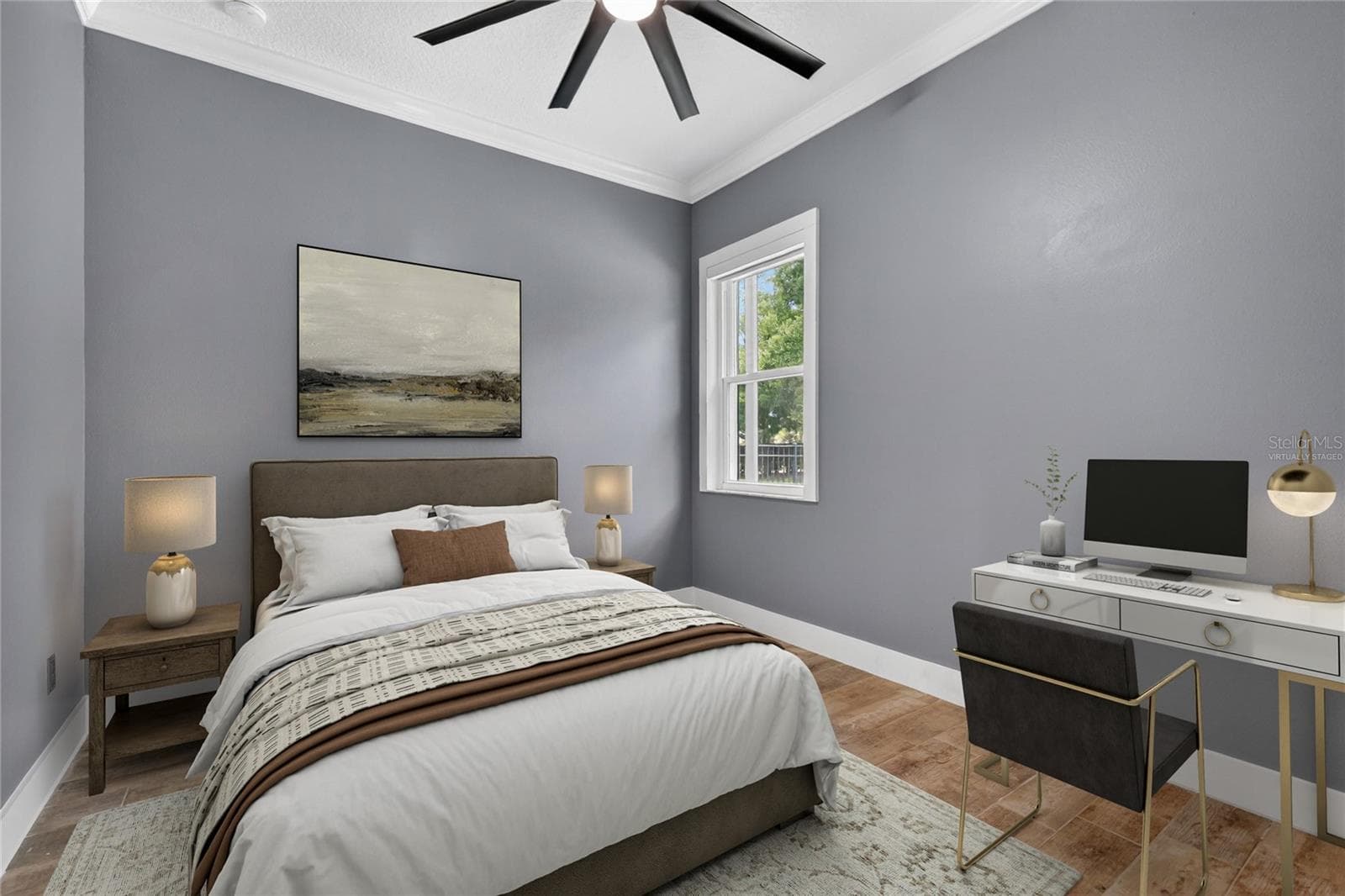 Virtually staged Bedroom 4 ~ - 5006 RISHLEY RUN WAY, MOUNT DORA