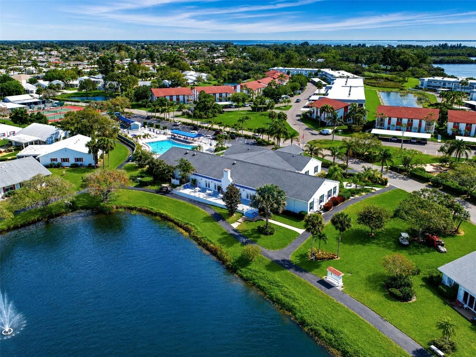 Mt Vernon on Sarasota Bay lakeside clubhouse - 9425 ANDOVER CIR, BRADENTON
