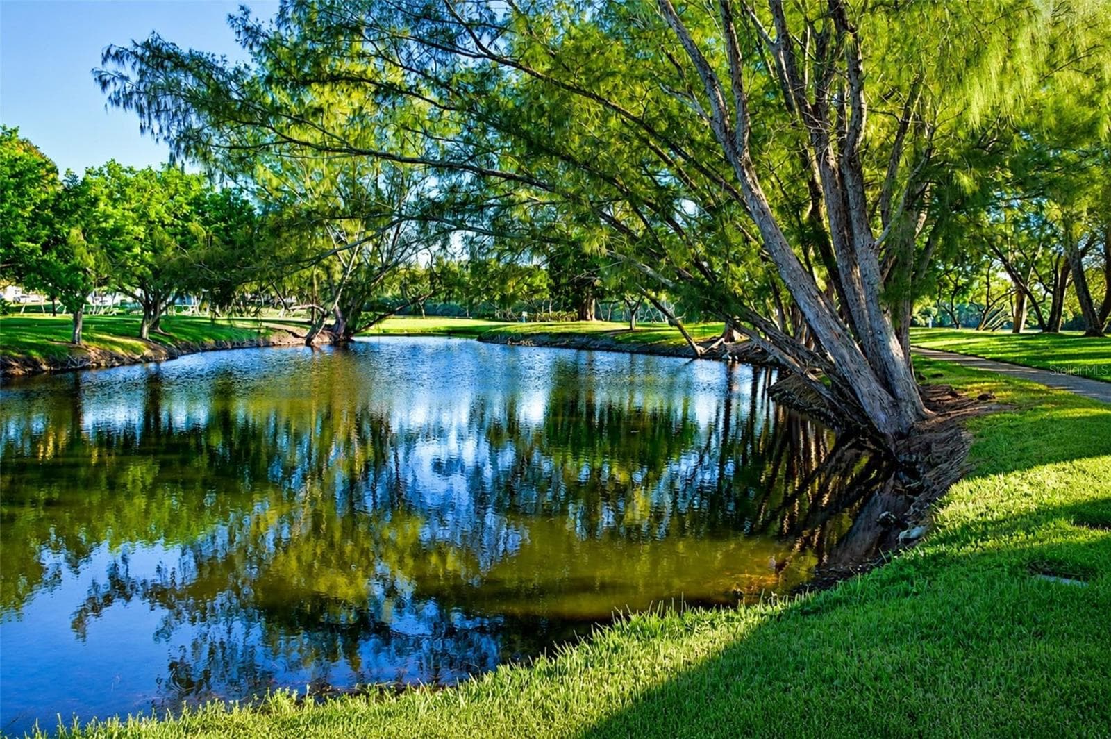Mt Vernon on Sarasota Bay bayfront park lake - 9425 ANDOVER CIR, BRADENTON