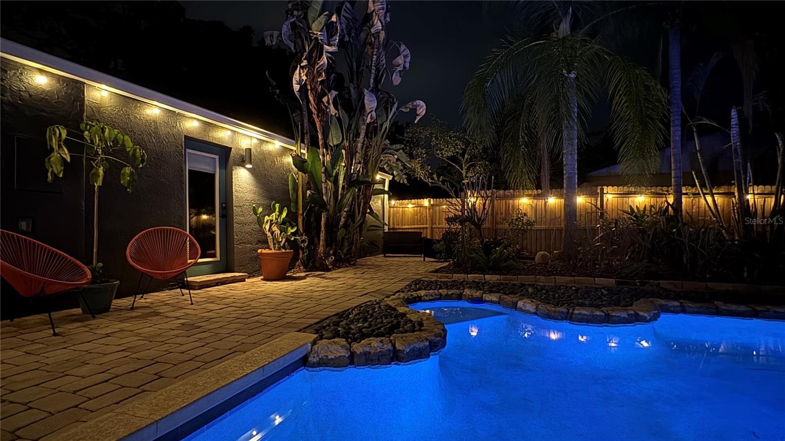 Night Pool View - 795 30TH ST, ORLANDO