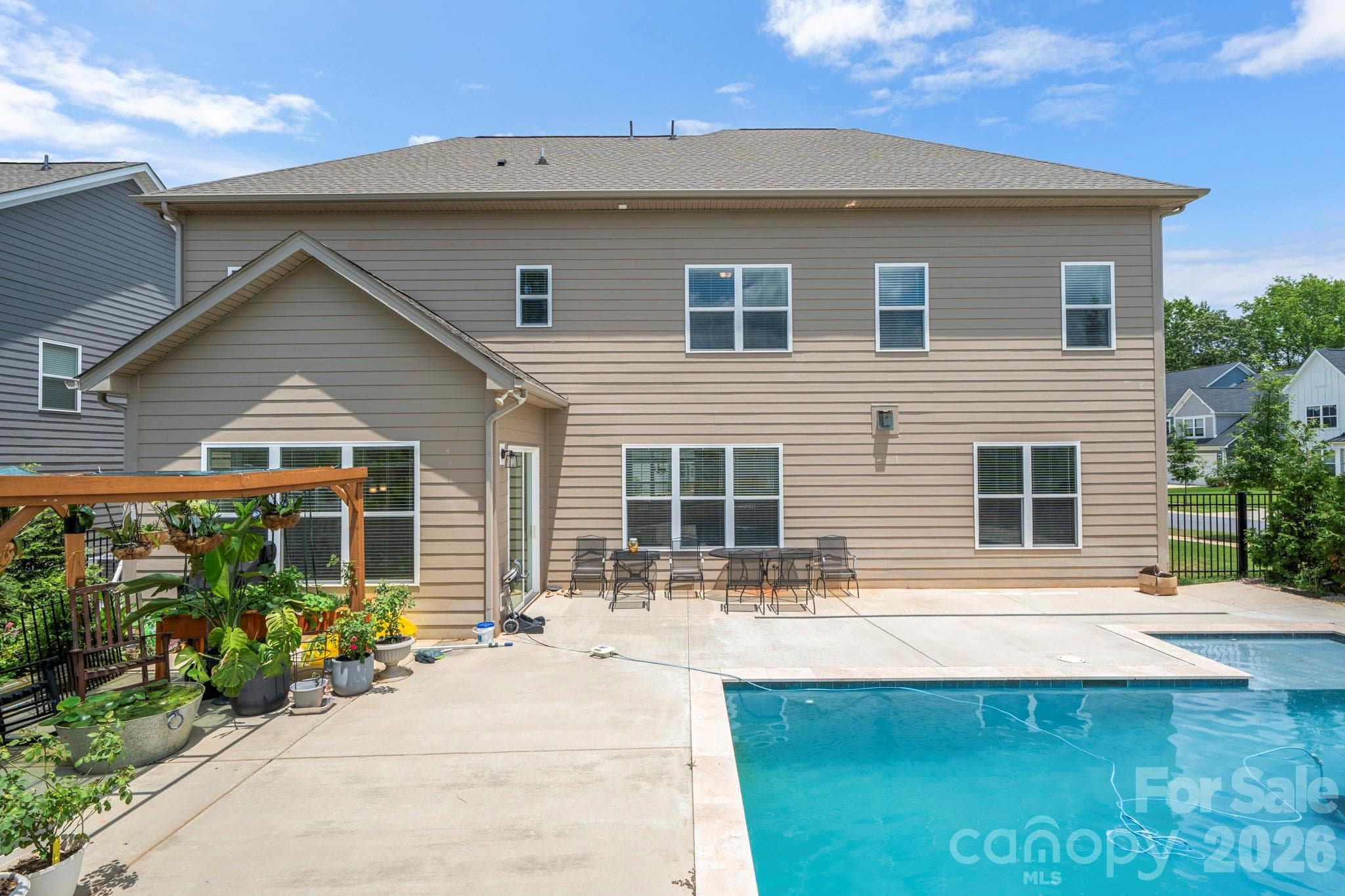 Back Exterior - 5005 Alexander Manor Drive, Charlotte