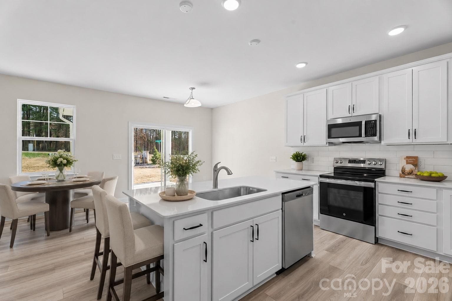 Open Kitchen-Virtual Staged - Statesville