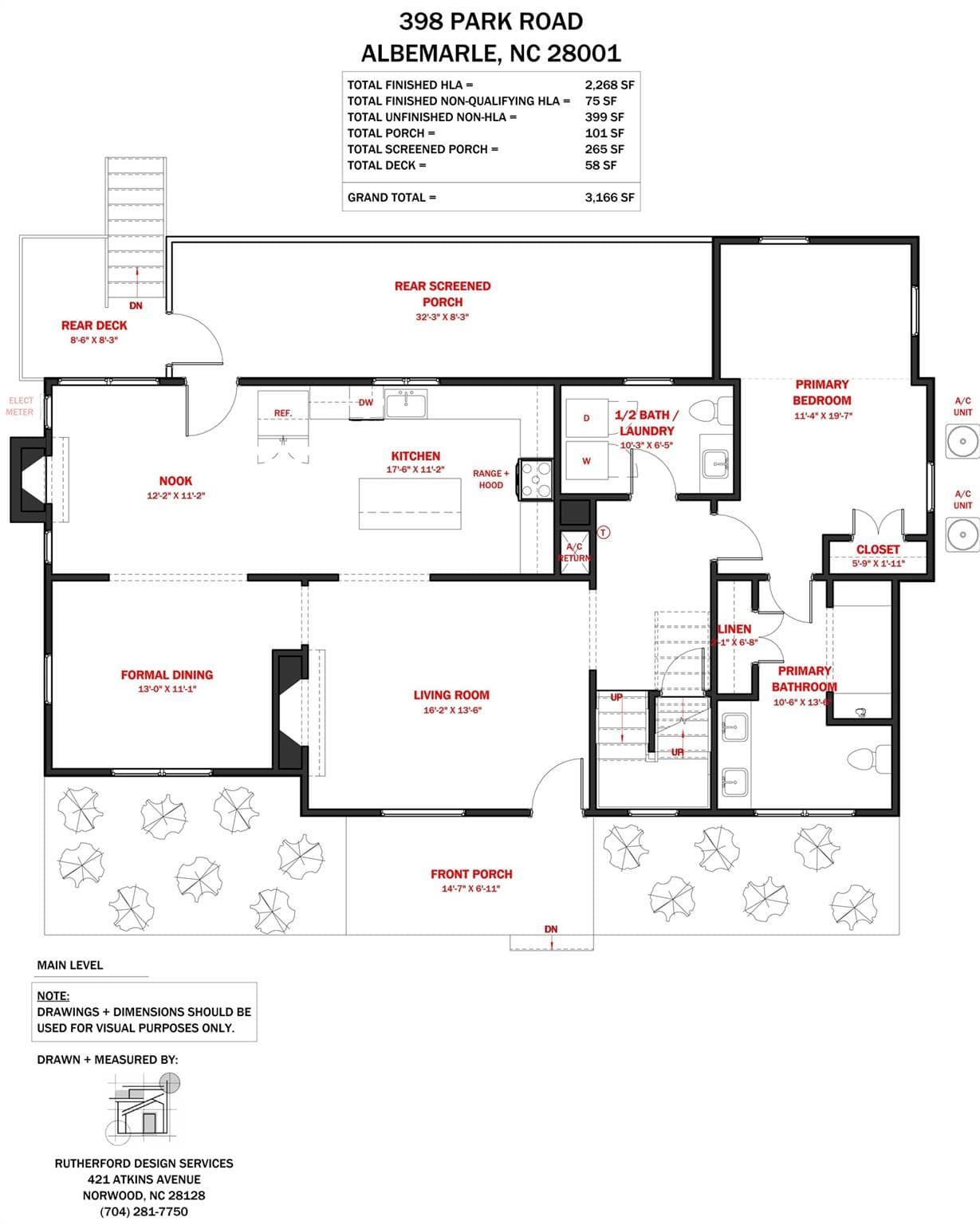 Single Family Residence at 398 Park Road, Albemarle, photo 44 of 45