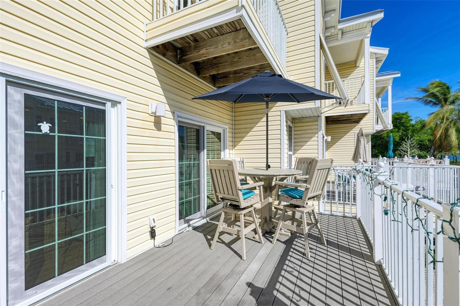 Front Deck off Living - 1469 GULF DR N, BRADENTON BEACH