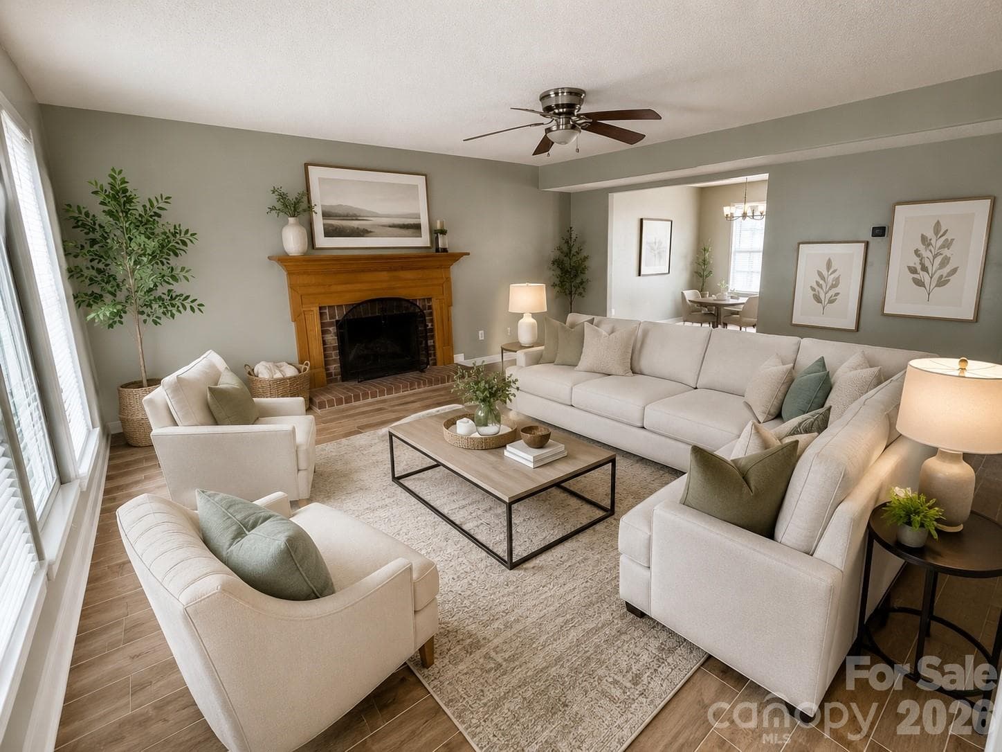 Virtually Staged - 1141 Cureton Place, Charlotte