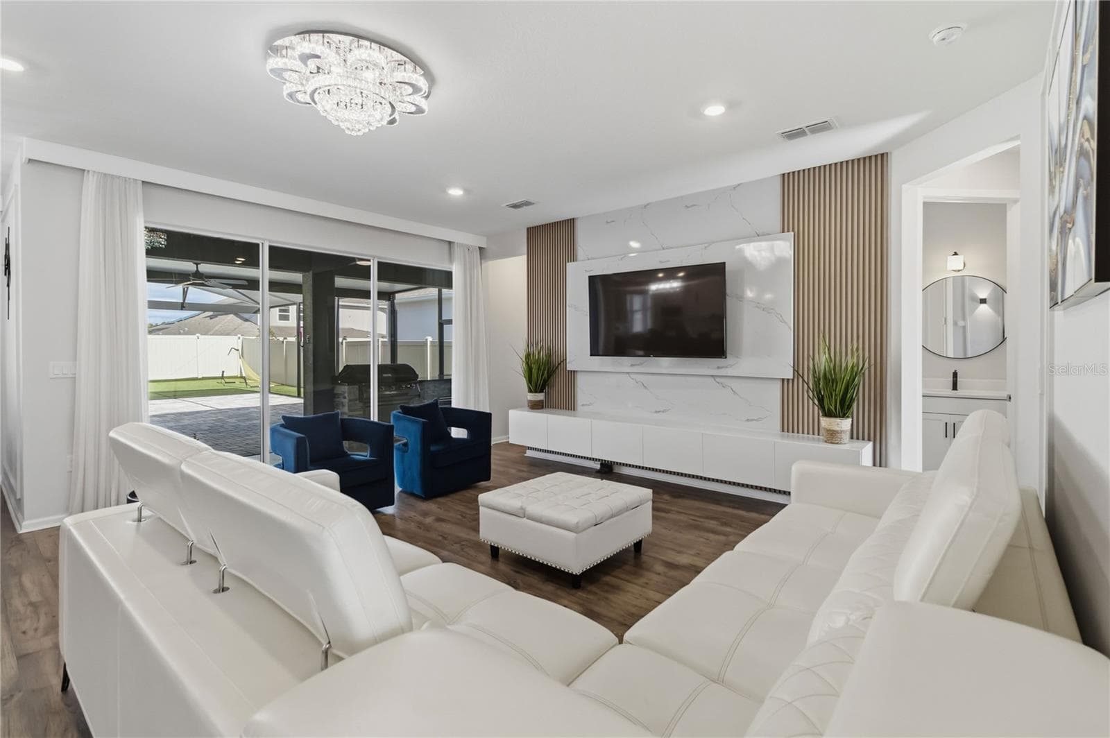 Living Room - 4519 LIONS GATE AVE, CLERMONT