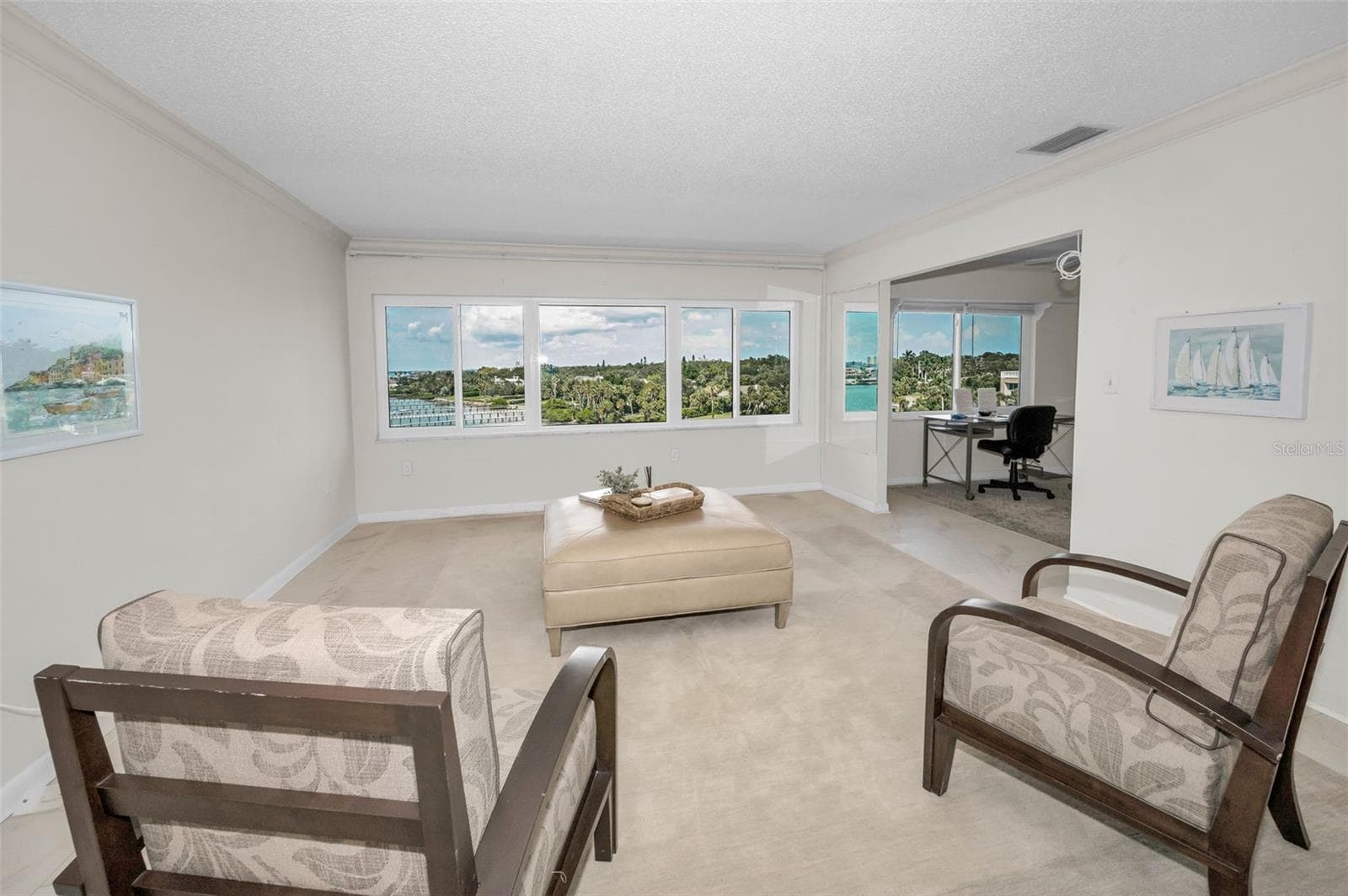 Living/dining room combo - 100 BLUFF VIEW DR #608C, BELLEAIR BLUFFS