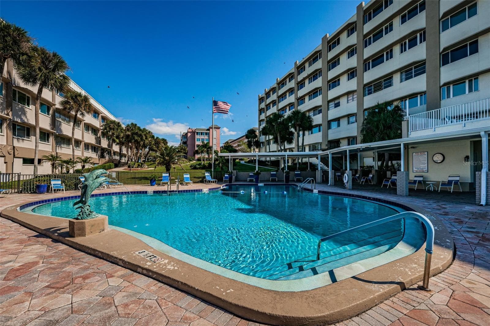 Community pool - 100 BLUFF VIEW DR #608C, BELLEAIR BLUFFS
