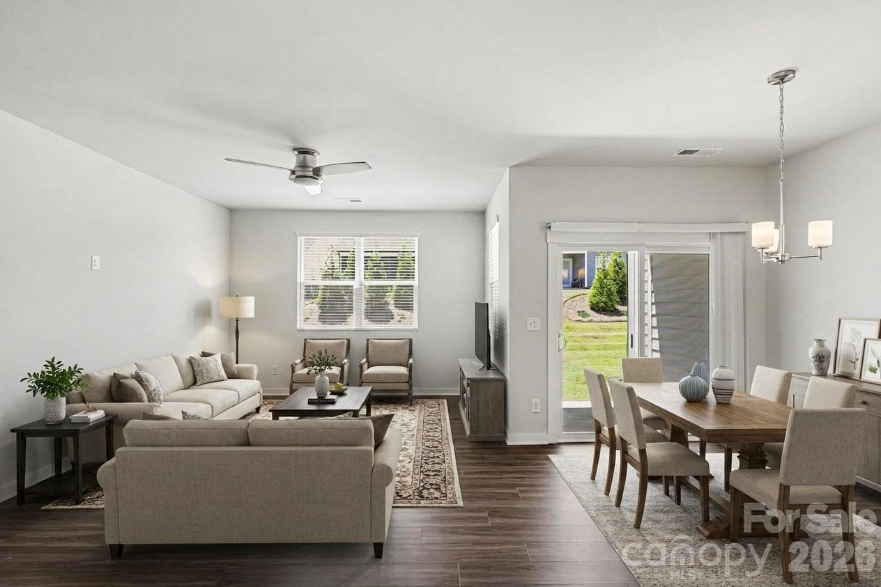 virtually staged - 9521 Munsing Drive, Charlotte