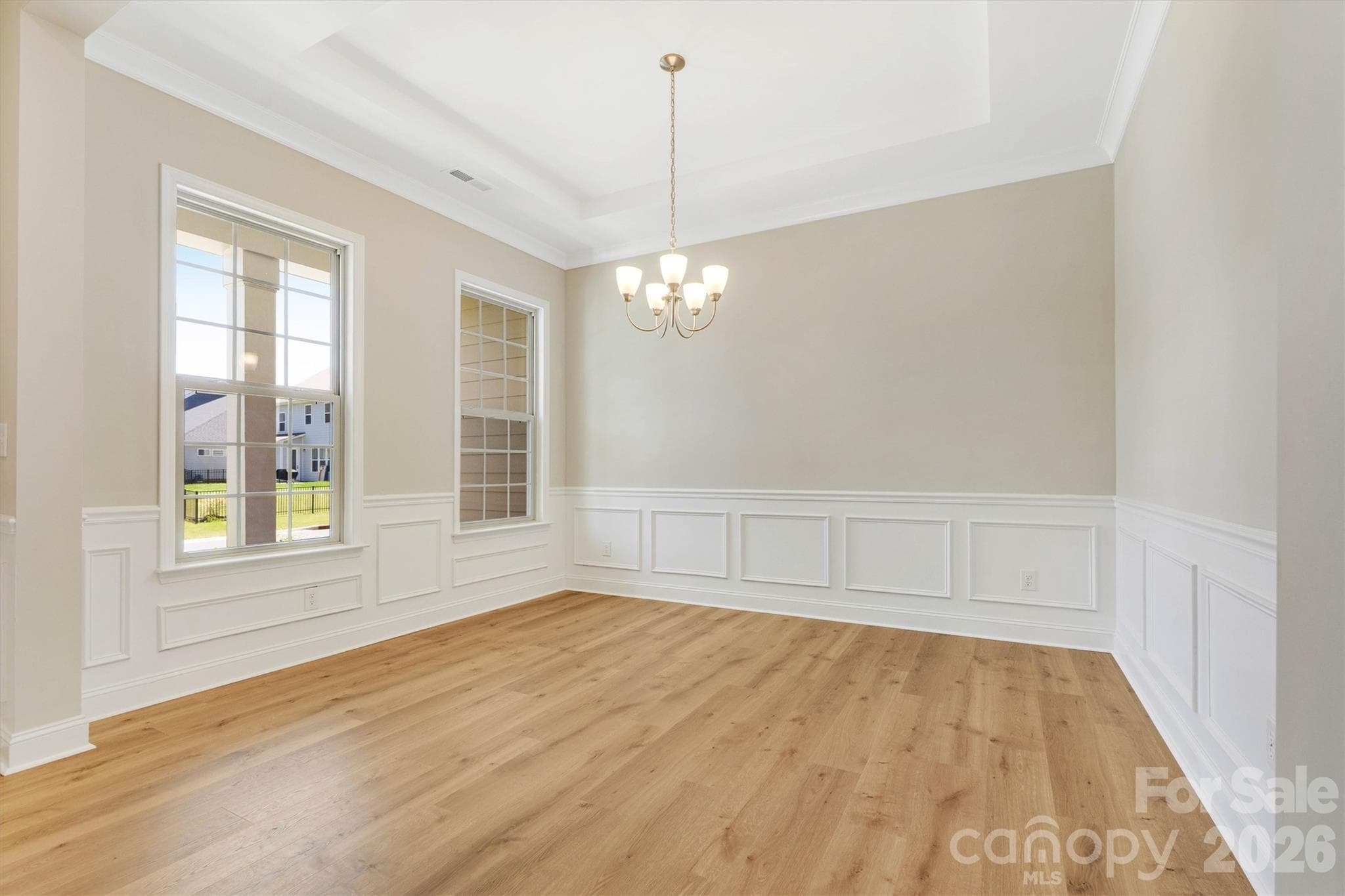 Inviting Flex Space just off the foyer is ready to serve whatever your needs may be: from Dining to Entertaining to Work or Relaxation... - Denver