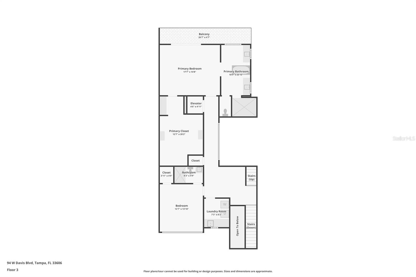Floor 3 - 94 W DAVIS BLVD., TAMPA