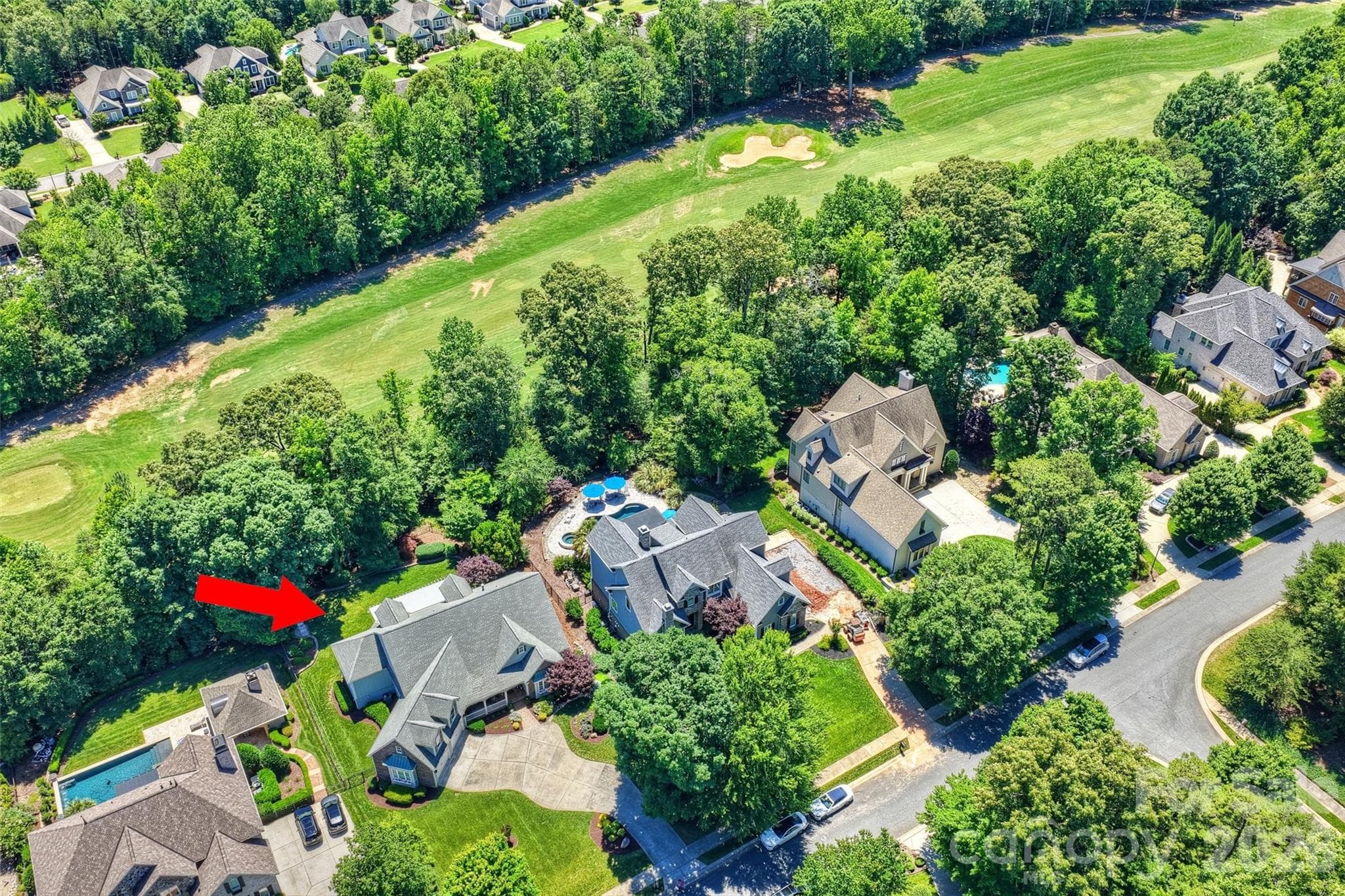 Overhead/Golf Course - Fort Mill