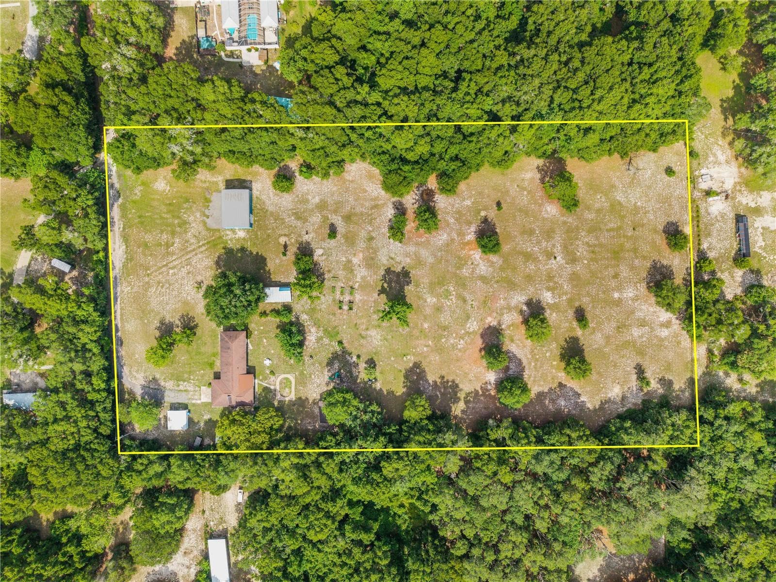 5 ACRES OF PROPERTY - 1167 OHIO ST, DE LEON SPRINGS