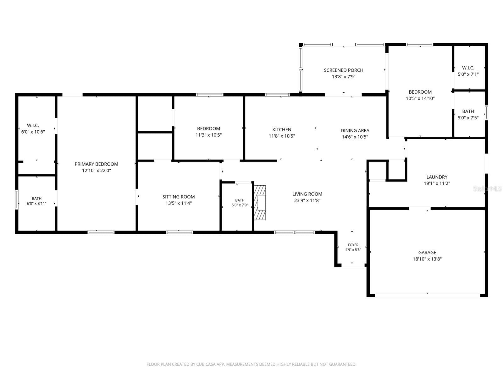 FLOORPLAN - 1167 OHIO ST, DE LEON SPRINGS