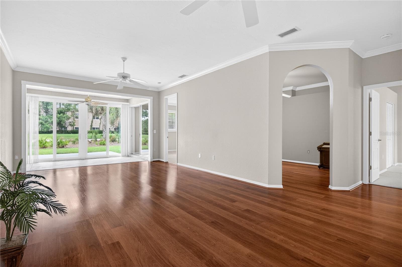 View of opposite wall and den/office entry at right - 6948 STONEYWALK CT, BRADENTON