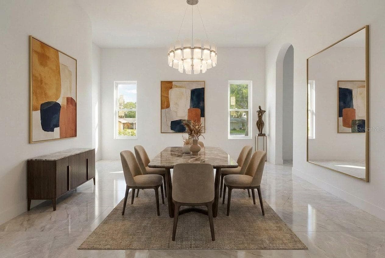 AI Generated/ Virtual staging environment - 818 LAKE AGNES DR, POLK CITY