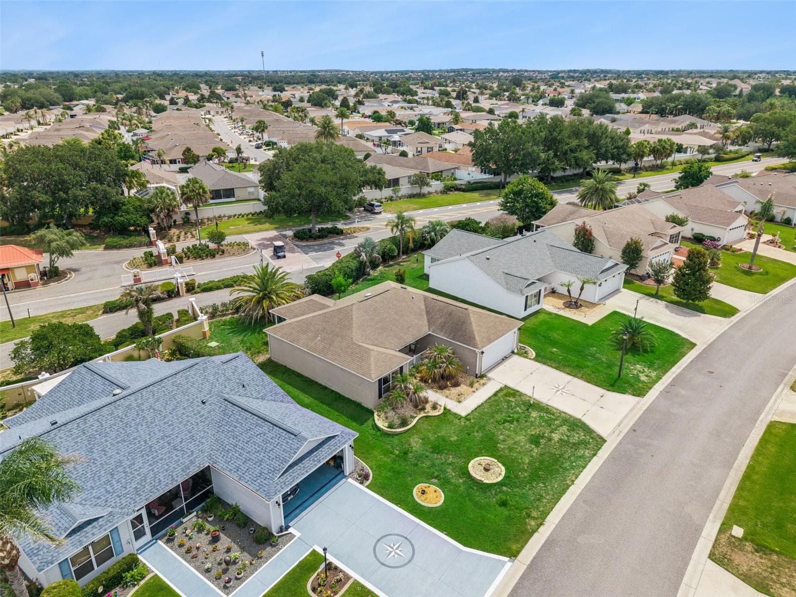 Aerial Views - 1575 HOLLYBERRY PL, THE VILLAGES