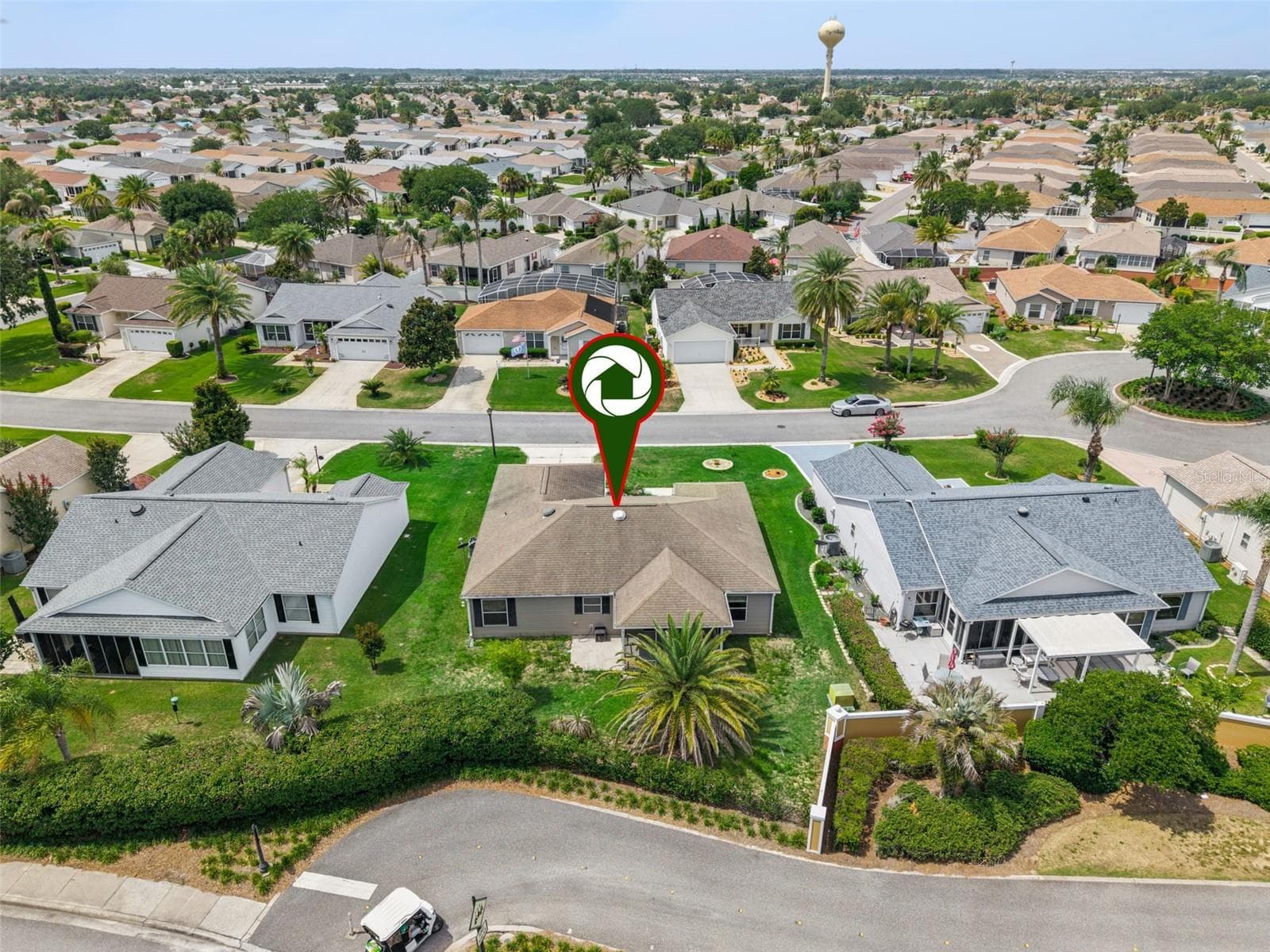 Aerial Views - 1575 HOLLYBERRY PL, THE VILLAGES