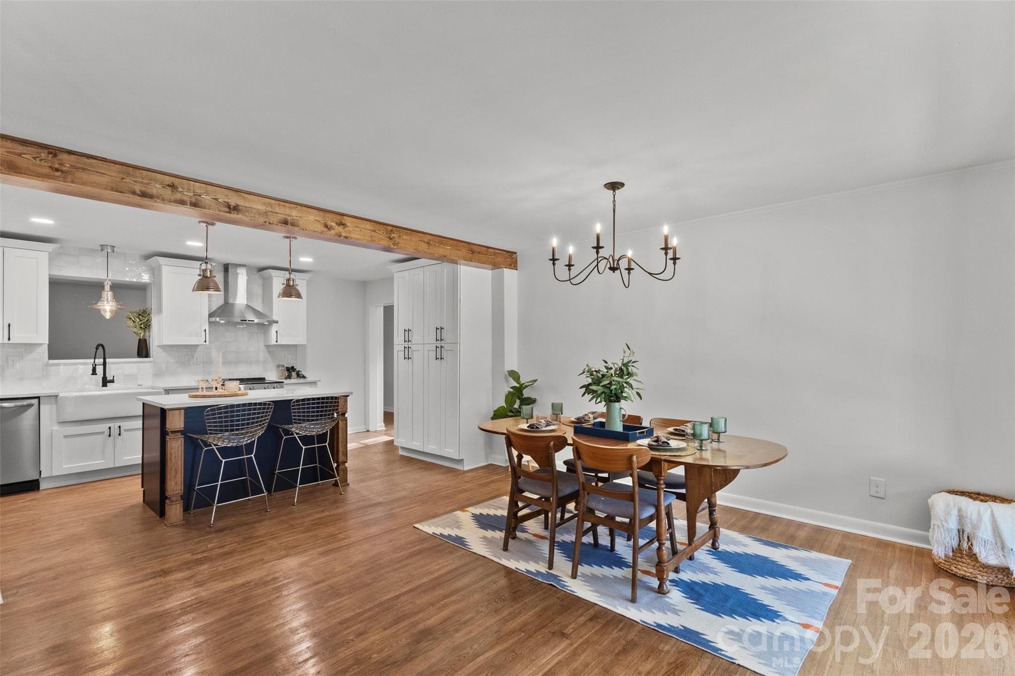 Open Floor Plan - 3840 Colebrook Road, Charlotte