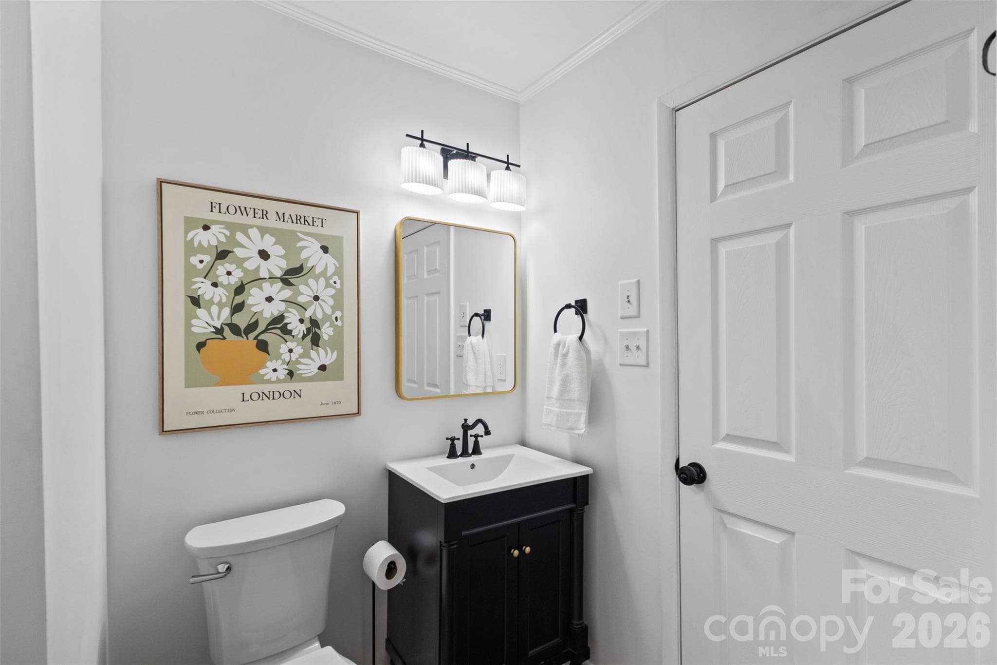 Hall bath - 3840 Colebrook Road, Charlotte